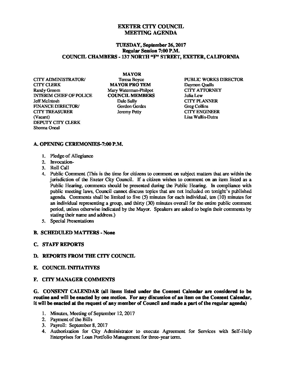 CC Agenda SEP 26 2017