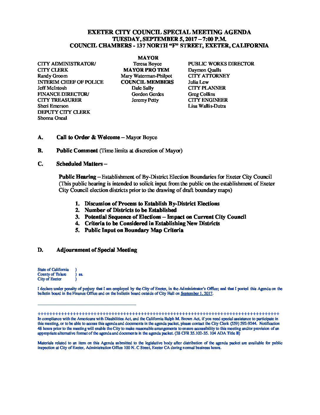 CC Agenda Sep 05 2017