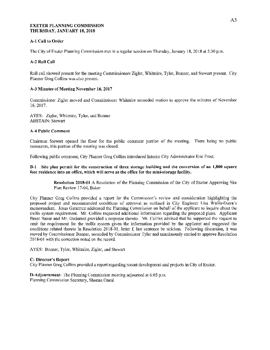 PC Staff Reports 031518