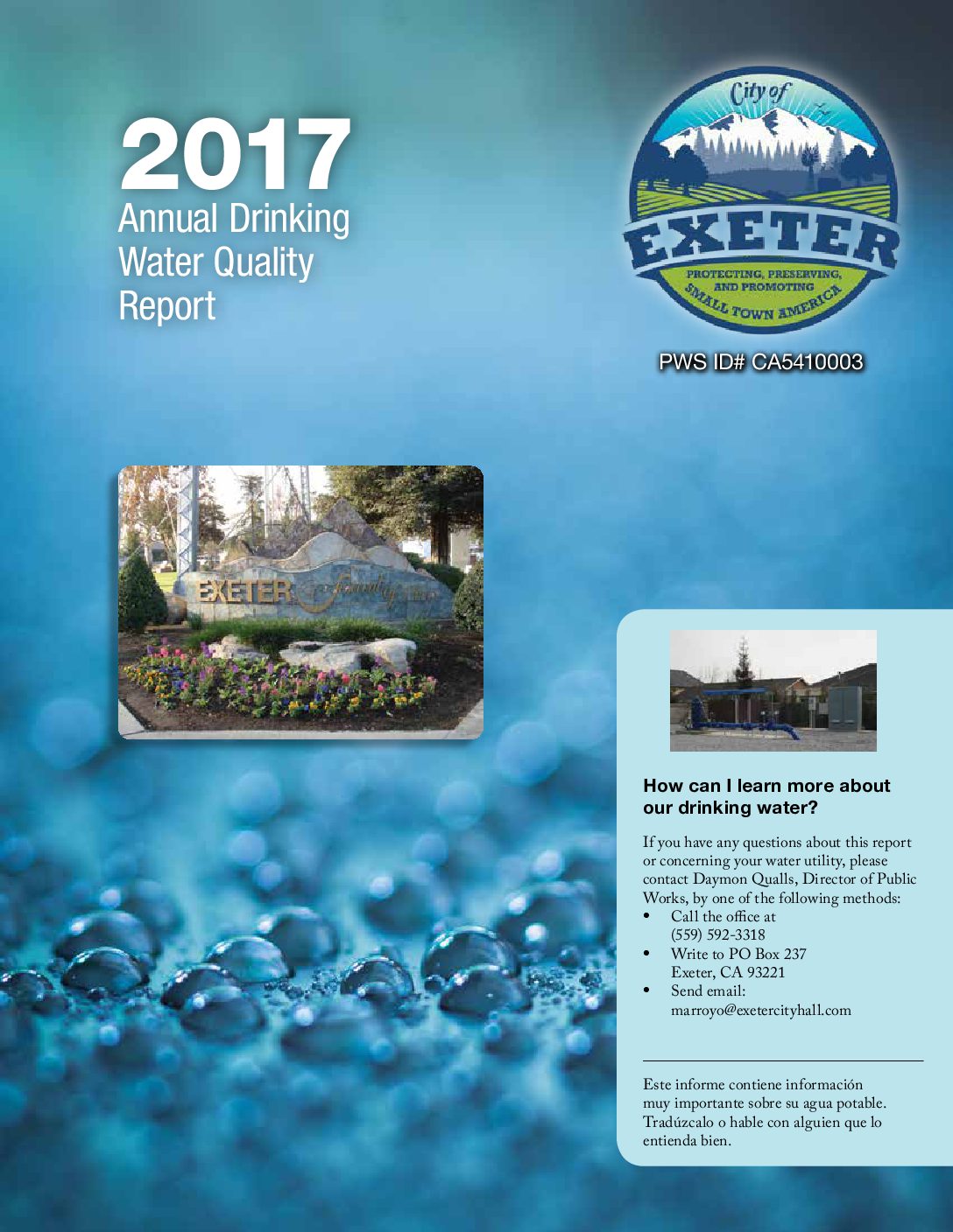 Consumer Confidence Report 2017
