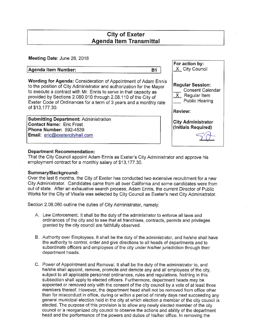 CC Staff Reports 062618 1 of 2