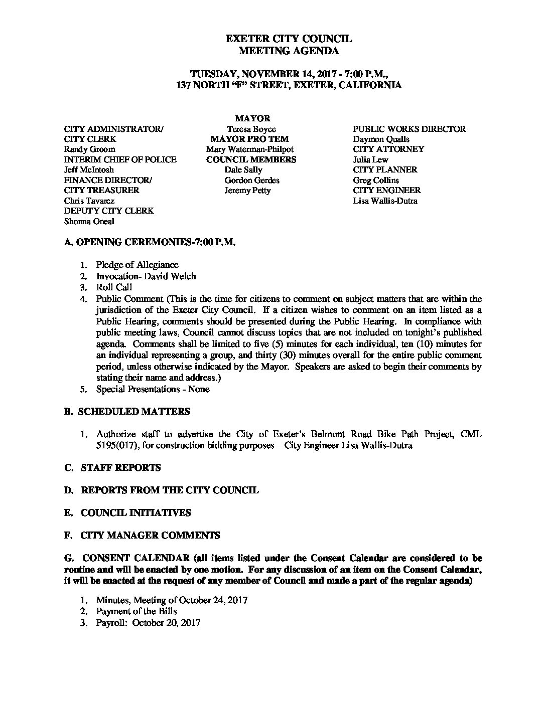 CC Agenda NOV 14 2017