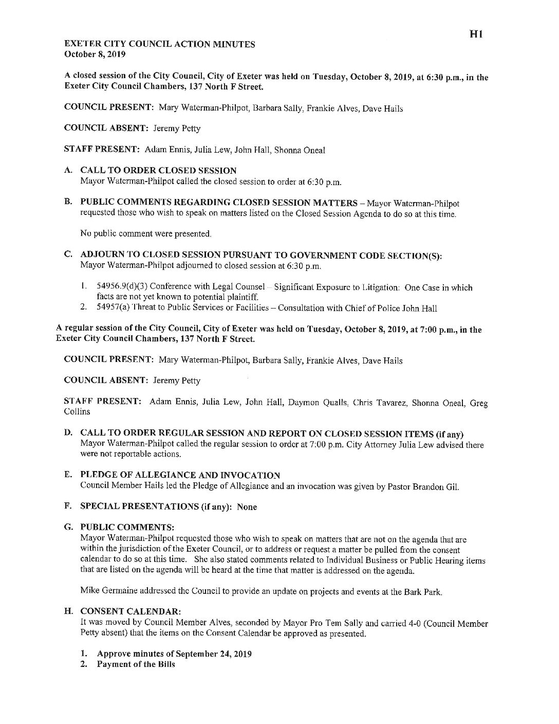 CC Staff Reports 102219