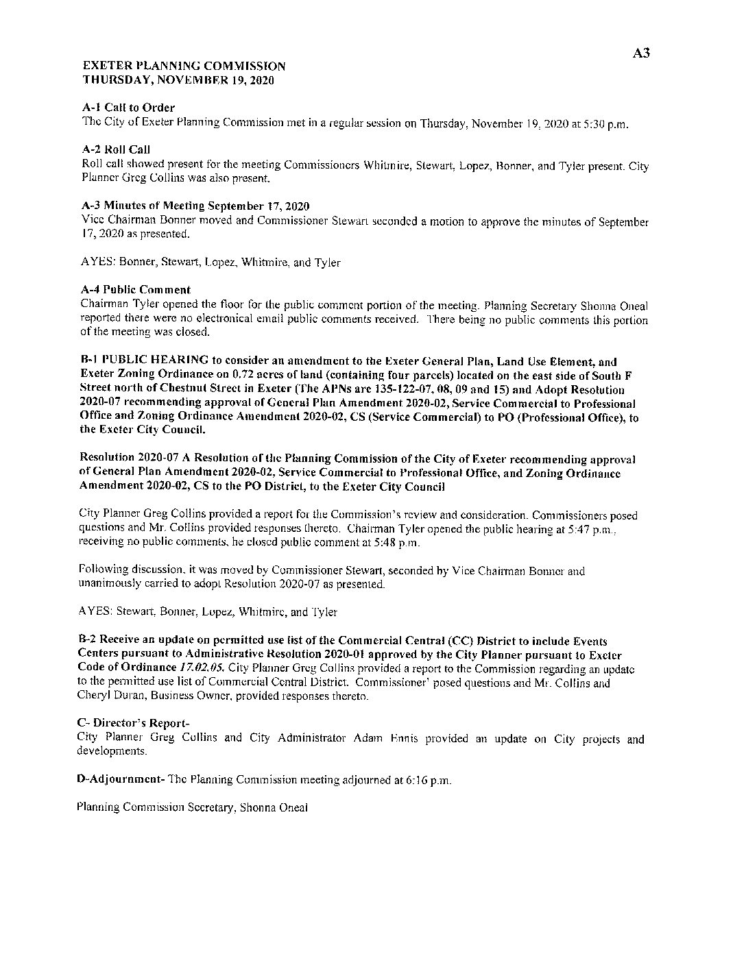 PC Staff Reports 021821