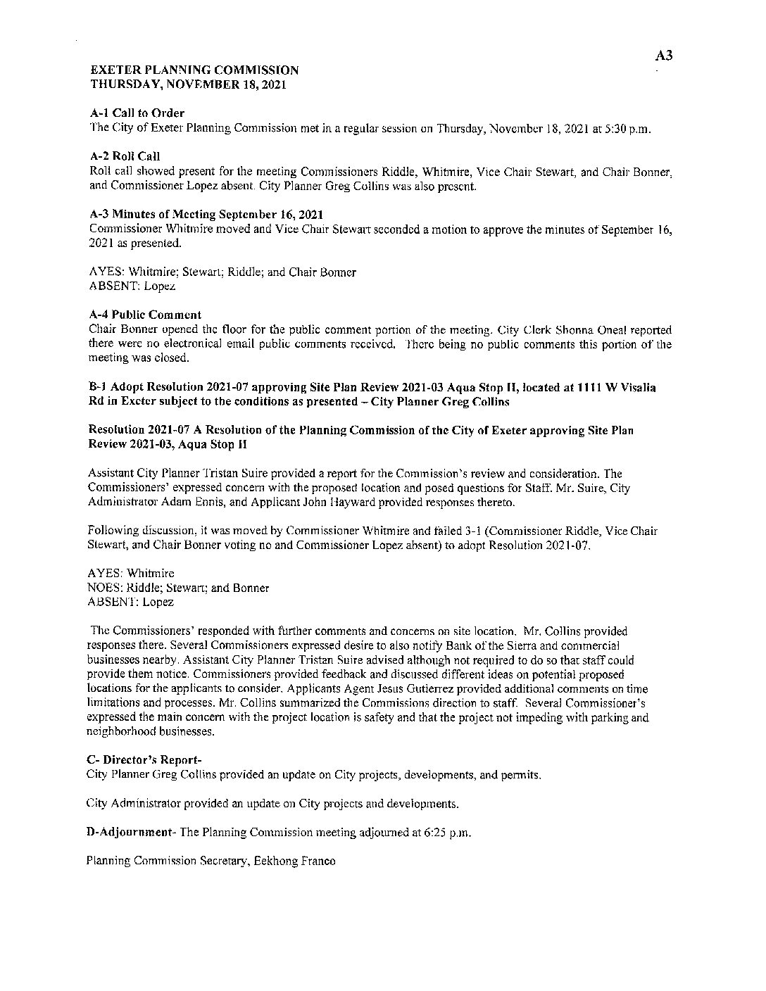012022 Staff Reports