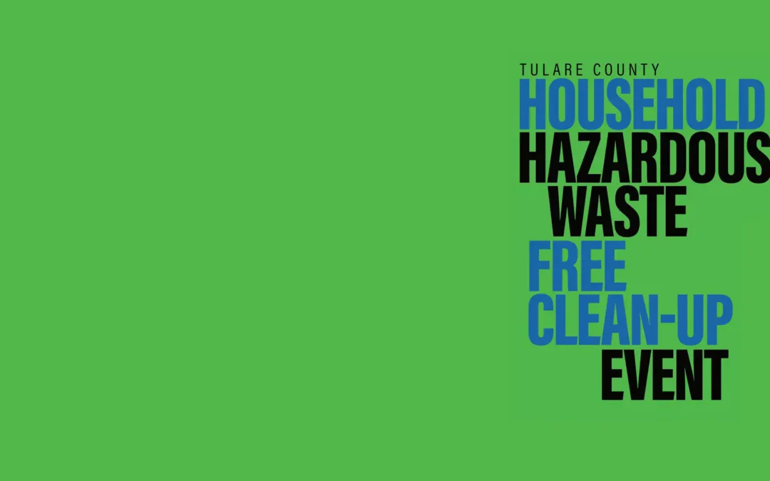 May 16 Household Hazardous Waste Clean Up Event
